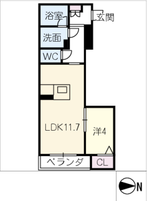 ヴィラ　シャコンヌ 3階