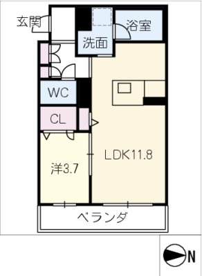 セカンドクロス 2階