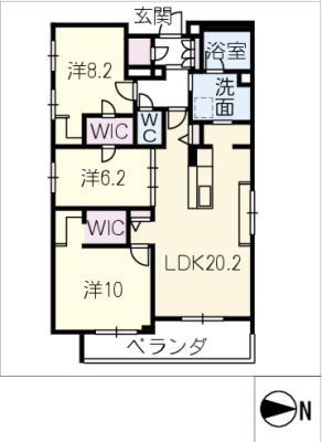 仮）シャーメゾン新瑞橋 3階