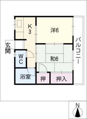 シティハイムいずみ 2階