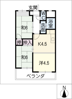 黒川ターミナルハイツ 6階