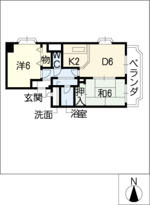 リベラ大曽根 4階