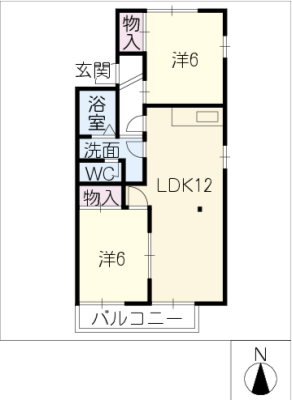 サンモール喜惣治 1階