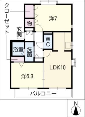 サンパーク光城Ⅱ 1階