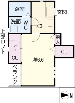 ＡＸＩＳ名城　ＥＡＳＴ棟 3階