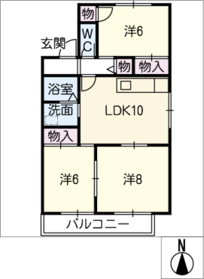 クレール池花 1階