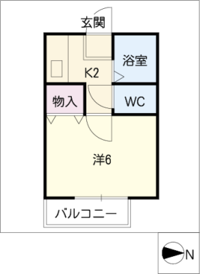 コーポシバタ 2階