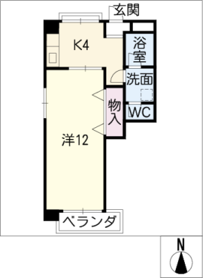 金田シャトー 3階