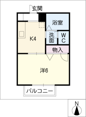 ヴァンベール名北Ｂ棟