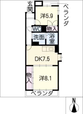 フローラ 2階