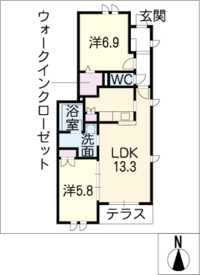 モリーユ城北　西棟