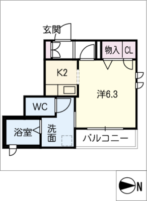 シャーメゾン２１ 1階