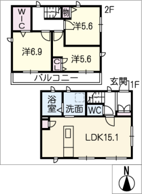 シーズンステージ桐畑町　Ｃ号