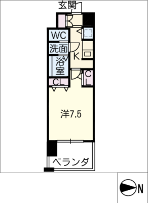 Ｌａ　Ｄｏｕｃｅｕｒ黒川Ⅱ 11階