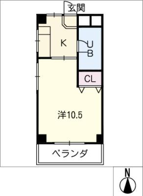 秋山ハイツ 4階