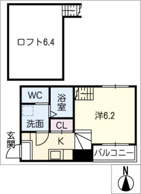 グリーンリーフ名城清水 1階