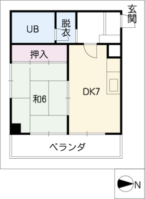 グリーンハイツ千代田 2階