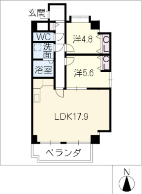 アーバンハイツ豊前 3階