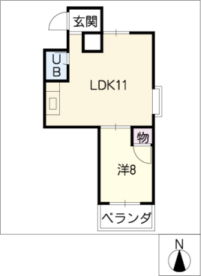 レスポアール大須 2階