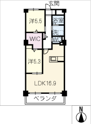 サンパレス主税町 2階