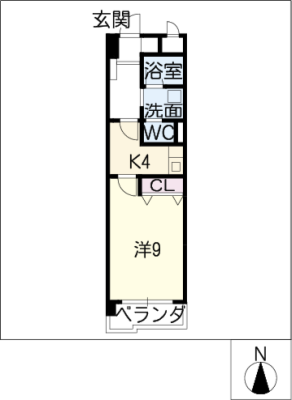 カスティーヌ前津 4階