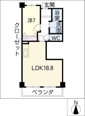 ウィン・コート白川 4階