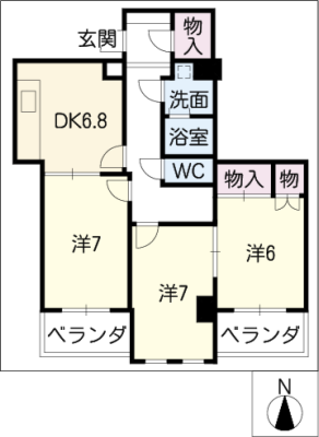 エスポア富士見台　１４０２号