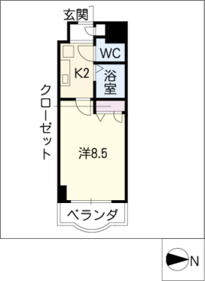 現代ハウス新栄 11階