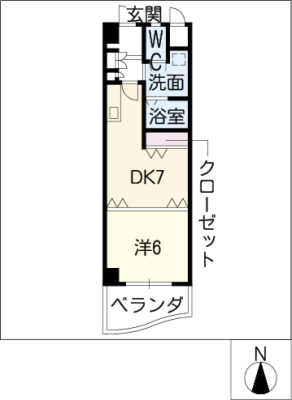 名駅・ドットマンション 9階