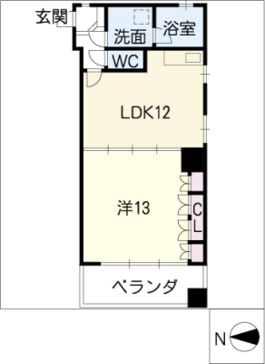 ラディアント矢場 2階