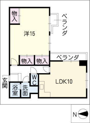 エシール白川８０３号