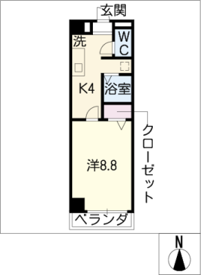 ソレアード関戸 6階