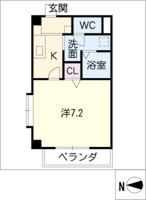 クレセール新栄 3階