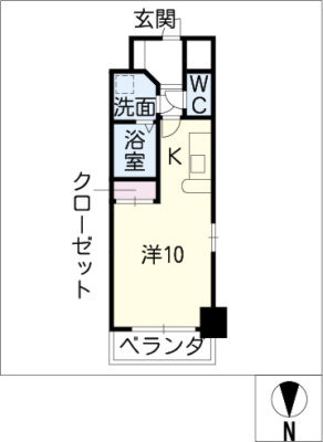 ルーエ白川公園 7階