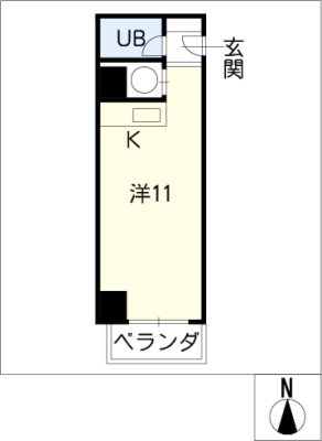 ファミール富士見３０９号室 3階