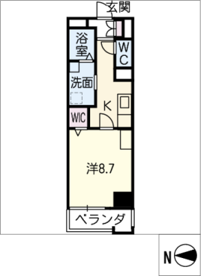 カスタリア新栄Ⅱ 6階