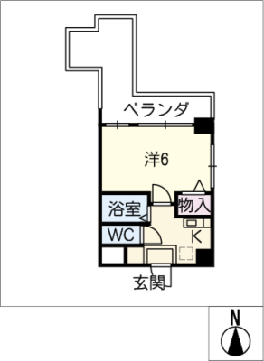 イヅミマンション 4階