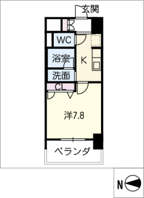 ロンド　ヴェルチュ　白川公園 8階