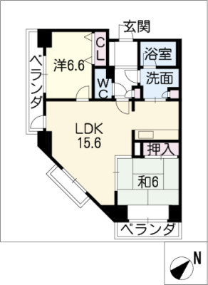 ｸﾞﾗﾝﾄﾞﾒｿﾞﾝ鶴舞公園 3階