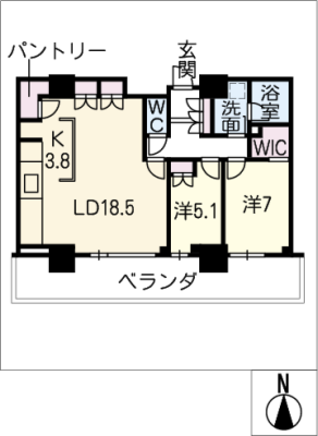 ｸﾞﾗﾝﾄﾞﾒｿﾞﾝ御園座ﾀﾜｰ