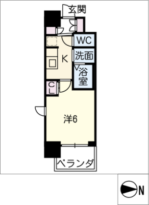 ｴｽﾃﾑｺｰﾄ名古屋栄ﾌﾟﾚｼｬｽ 3階