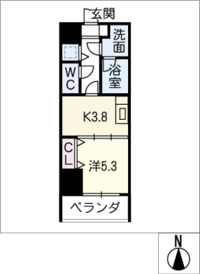 さくらHILLS NISHIKI PLATINUM R 6階