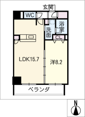 さくらHILLS NISHIKI PLATINUM R 11階