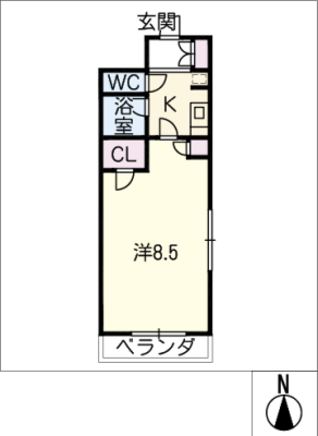 久屋パークサイドハウス 2階