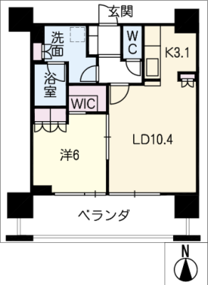ローレルタワー名古屋栄 6階