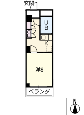 ﾗｲｵﾝｽﾞﾏﾝｼｮﾝ久屋通５０５号室