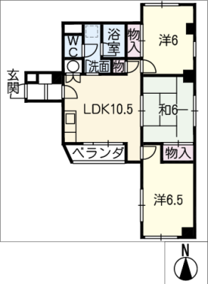 丸美シャトー大須 7階