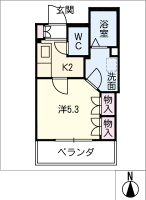 フォルタレーザ鶴舞公園 2階