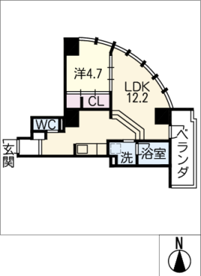 レジデンスＴ・Ｌ新栄 6階