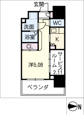 エステシア上前津 2階